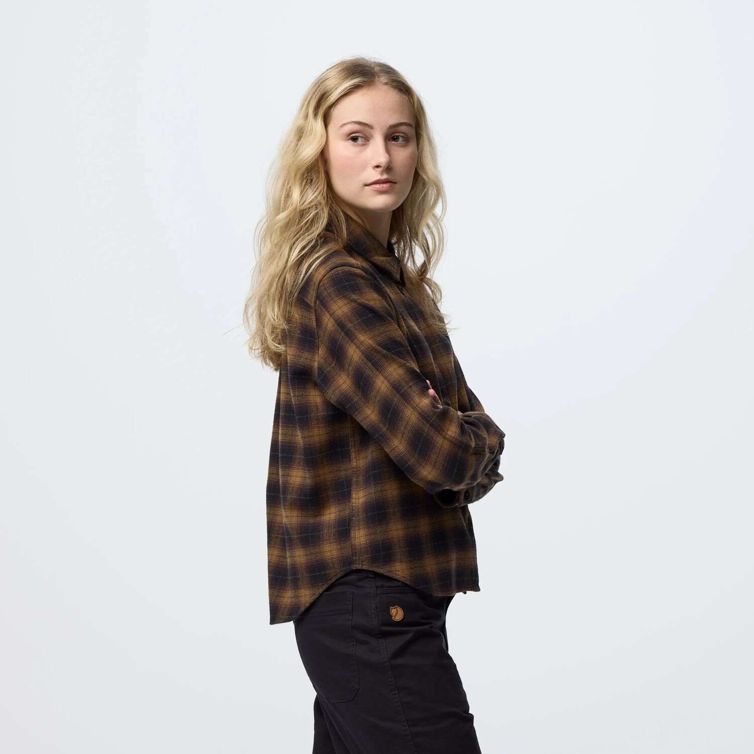 Övik Boxy Flannel Shirt W