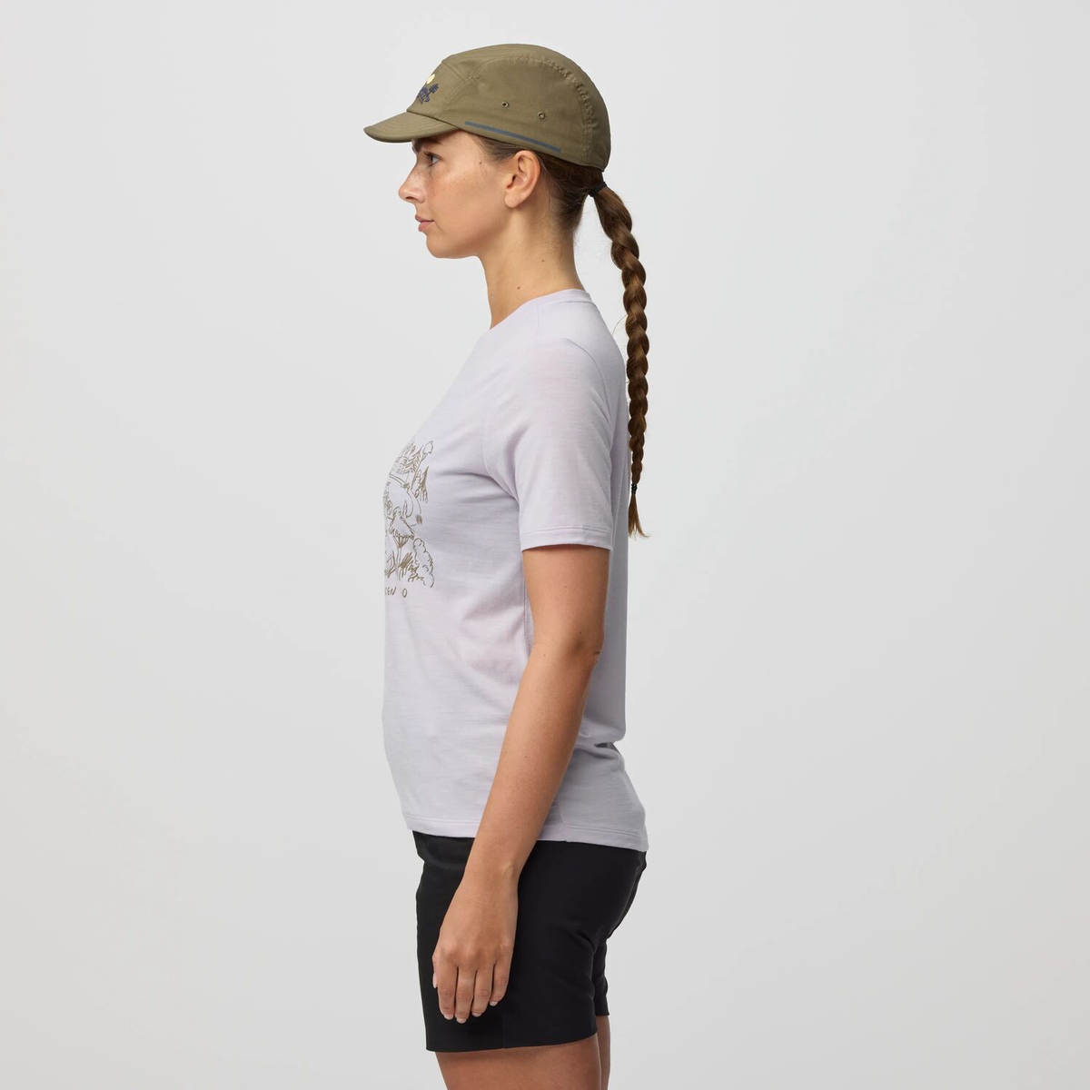 Hoja Lugnt Wool T shirt W