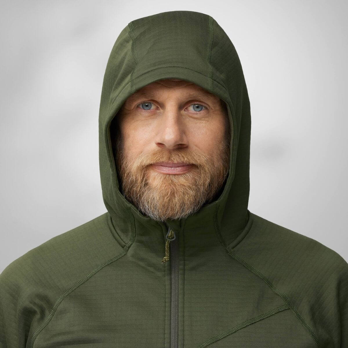 Abisko Grid Fleece Hoodie M