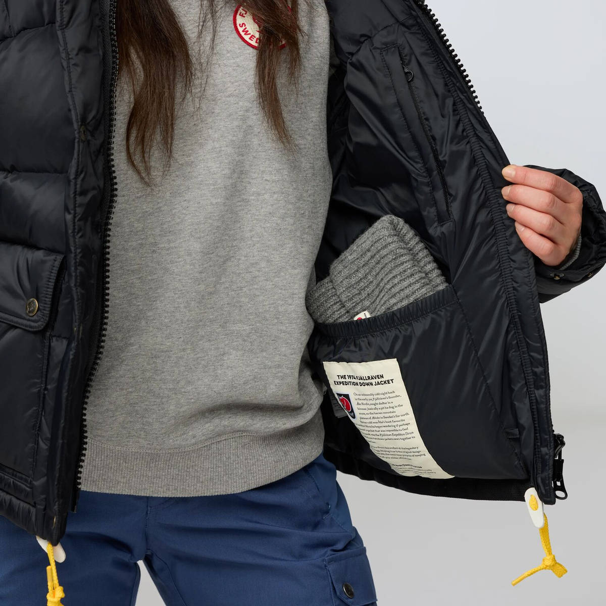 Expedition Down Cropped Jacket W