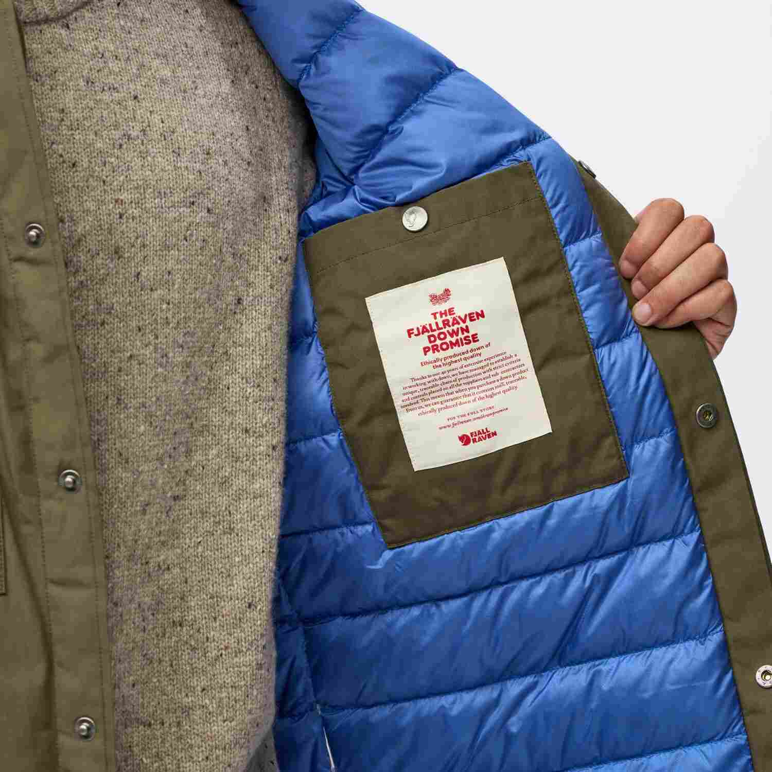 Övik Down Shirt Jacket M